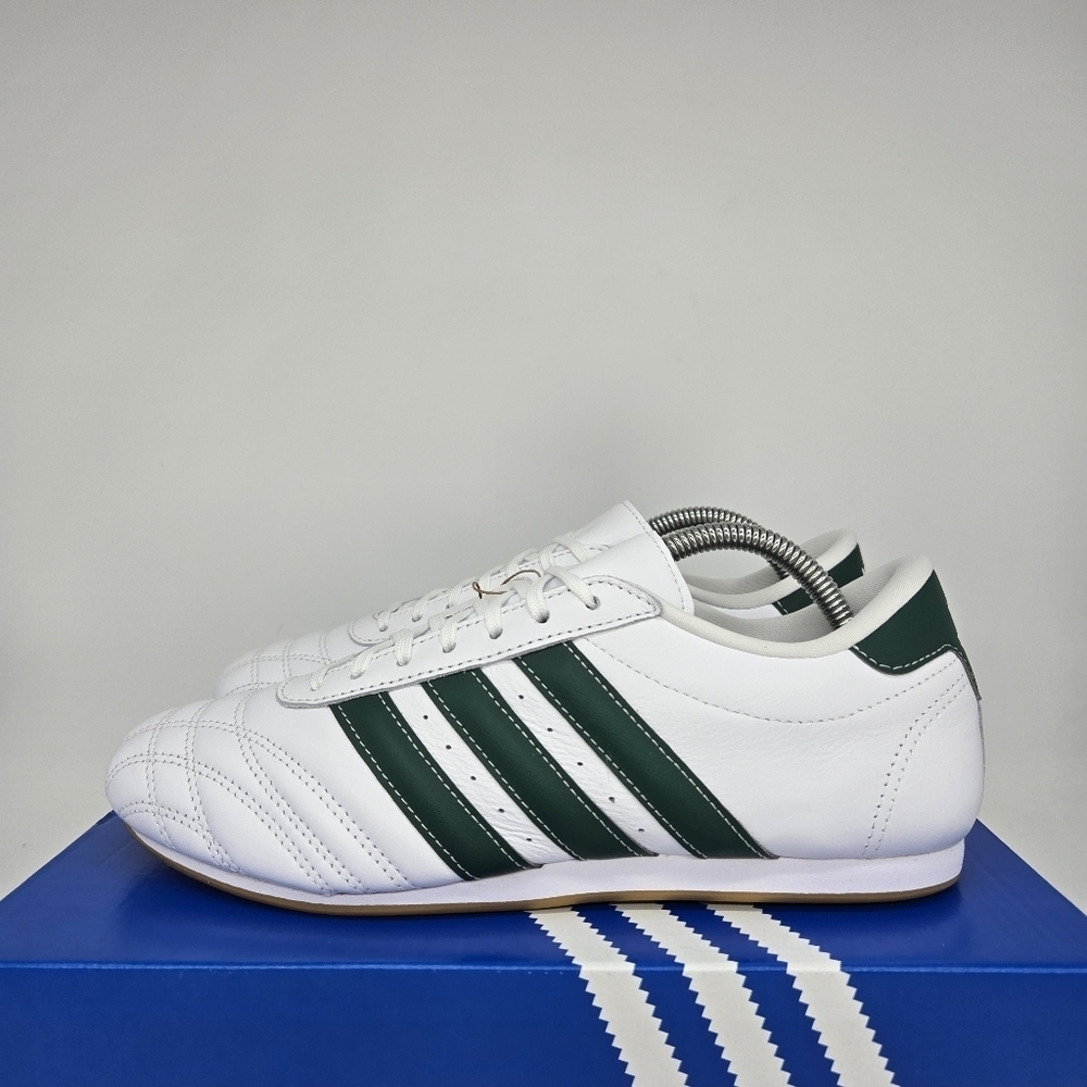 New adidas Taekwondo Cloud White Collegiate Green Gum Women's Shoes Size 9